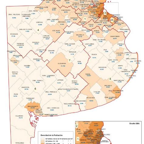 Partidos De La Provincia De Buenos Aires Argentina Fuente Provincia