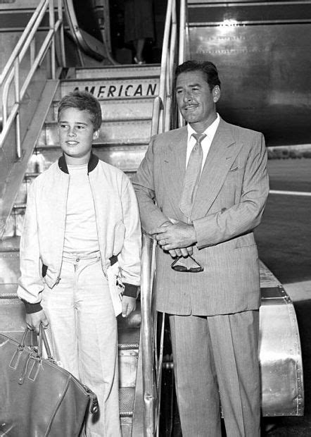 Errol Flynn And Son Sean Movie Stars Celebrity Families Old