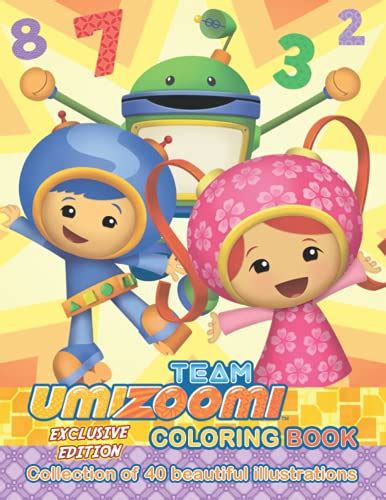 Team Umizoomi Coloring Book Exclusive Edition Collection Of 40