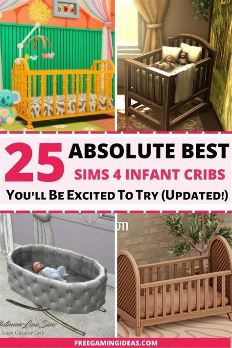 25 Absolute Best Sims 4 Infant Cribs You'll Be Excited To Try (Updated ...