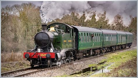 Small Prairie Tank In The Rain Visiting Loco GWR Small Pra Flickr