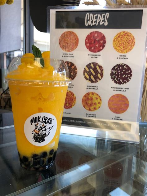 Menu at Milk Crate pub & bar, Los Angeles