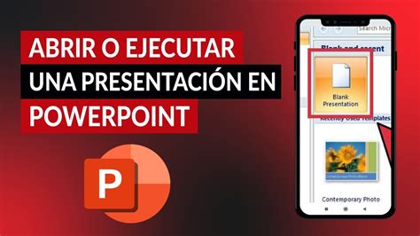 Cómo abrir o ejecutar una presentación POWERPOINT en modo exposición