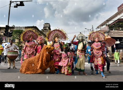 Kolkata Bengale Occidental Inde 1st Septembre 2022 Spectacle