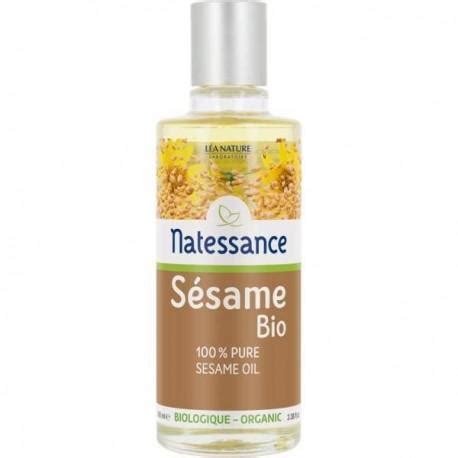 Huile De Sesame Bio Ml Natessance Acheter Sur Etiketbio Eu