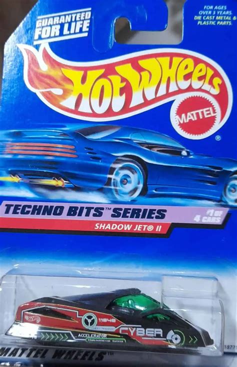 Hot Wheels Techno Bits Shadow Jet II Universo Hot Wheels