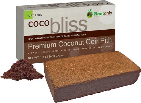 Amazon Coco Bliss Coco Coir Gms Brick Organic Coco Coir