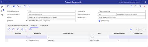 Rodzaje Dokument W Baza Wiedzy Comarch Erp Enterprise