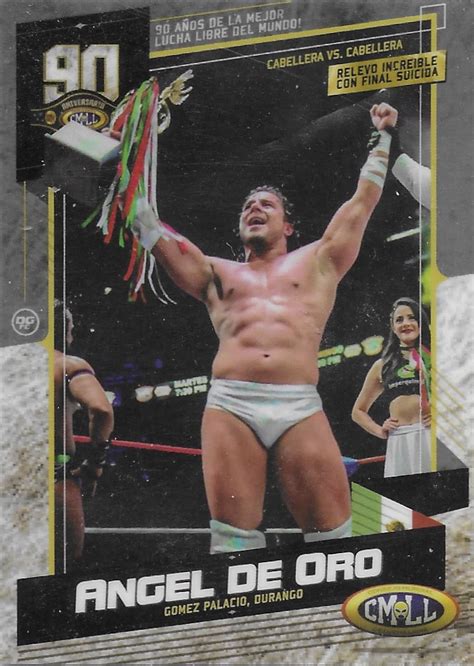 CMLL 90TH ANNIVERSARY 2023 ANGEL DE ORO CRAZY CARD COLLECTOR