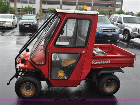 2001 Kawasaki Mule 550 Utility Vehicle In Denver Co Item F2488 Sold