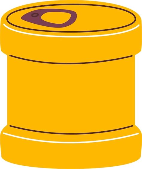 Premium Vector Tin Can Icon