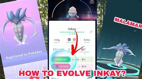 How To Evolve Inkay In Pokemon Go Youtube