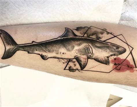 50 Fantastic Shark Tattoos That Are Better Than Shark Week - TattooBlend