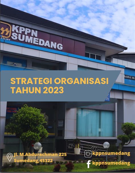 Publikasi Strategi Organisasi KPPN Sumedang Tahun 2023