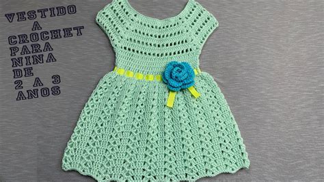 escanear Hobart debajo paso a paso vestido de niña a crochet Empírico