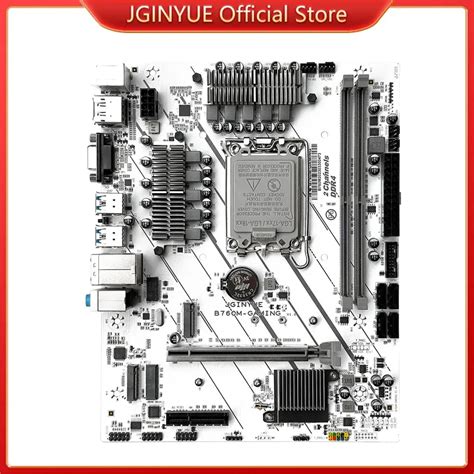 JGINYUE B760M Motherboard LGA 1700 Support Intel Core I3 I5 I7 I9 12th