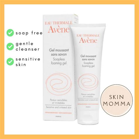 Avene Soapless Foaming Gel Ml Gel Moussant Sans Savon Shopee