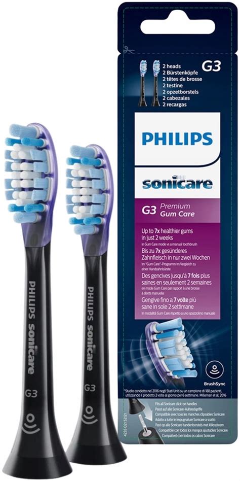 Końcówki do szczoteczki Philips Sonicare G3 Premium HX9052 33 2x