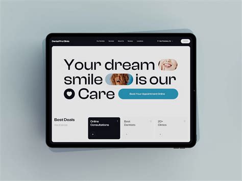 Dental Clinic website: motion design by Ronas IT | UI/UX Team on Dribbble