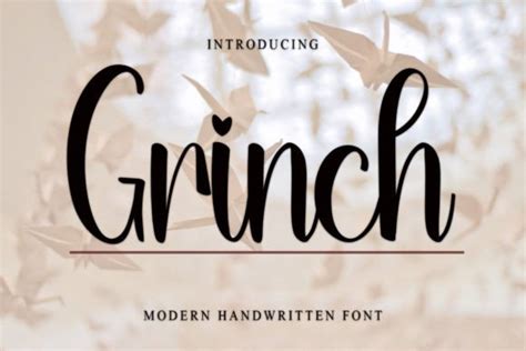 Grinch Font By Pipi Creative Creative Fabrica