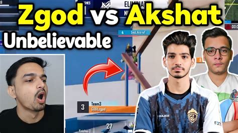 Mazy Full Shocked By Zgod Unbelievable Knock To Akshat Godlike Vs