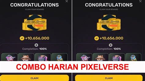 Combo Harian PixelTap By Pixelverse 30 September 2024 Intip Kombinasi