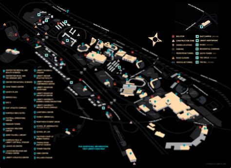 Liberty University Campus Map