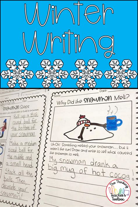 Winter Writing Prompts Freebie Winter Writing Prompts Winter Writing