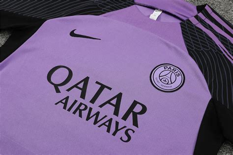 Kit Treino Paris Saint Germain PSG Nike 23 24 Bermuda E Camisa Roxo