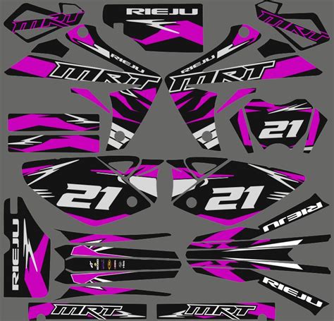 Kit D Co Rieju Mrt Factory Racing Rose Boutique Kit D Co Moto