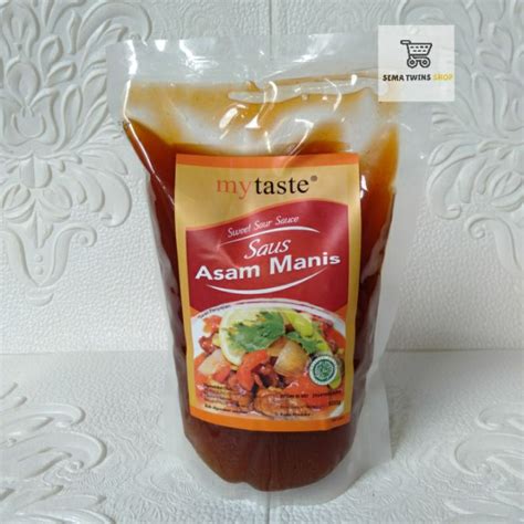 Jual MY TASTE SAUS 500gr Saus Lada Blackpepper BBQ Barbequ Level