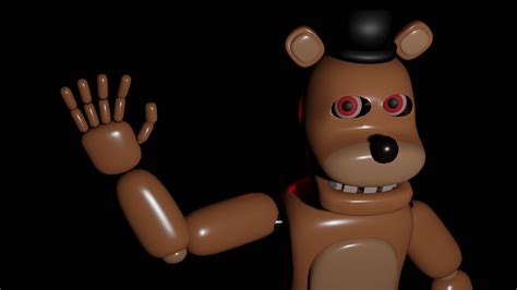 I Made A Fnaf Model With Blender Youtube