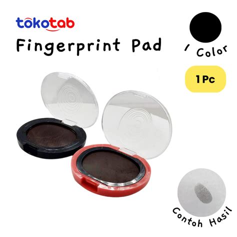 Jual Tokotab Bantalan Bak Tinta Stempel Cap Sidik Jari Jempol