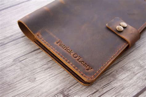 personalized journal leather personalized journal mens leather journal ...