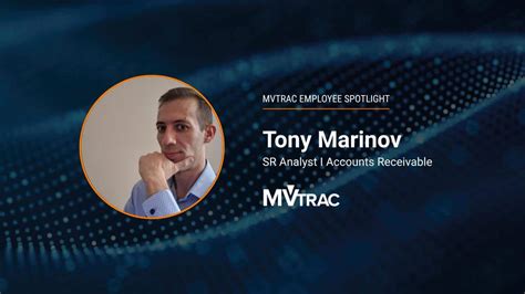 Employee Spotlight: Tony Marinov - MVTRAC