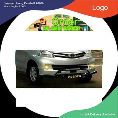 Jual Towing Tanduk Arb Besi Pengaman Bumper Depan All New Avanza Xenia