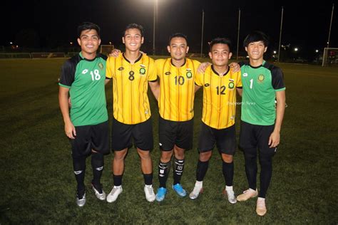 Brunei SEA Games football team ease past DPMM FC U-19 in friendly