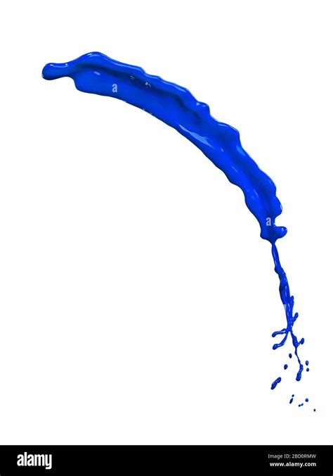Light Blue Paint Splash Hi Res Stock Photography And Images Alamy
