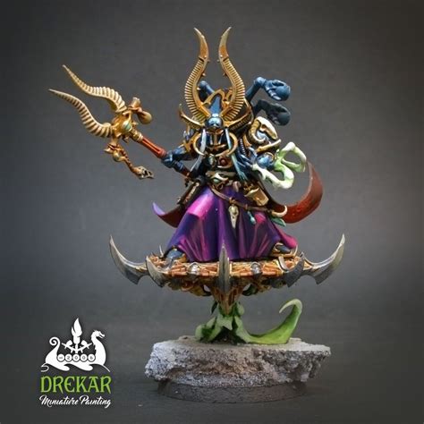 Ahriman Arch Sorcerer Of Tzeentch Warhammer 40k Commission Pro