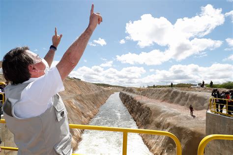 Bolsonaro Inaugura Trecho Da Obra De Transposição Do Rio São Francisco Assim Como Lula Dilma E