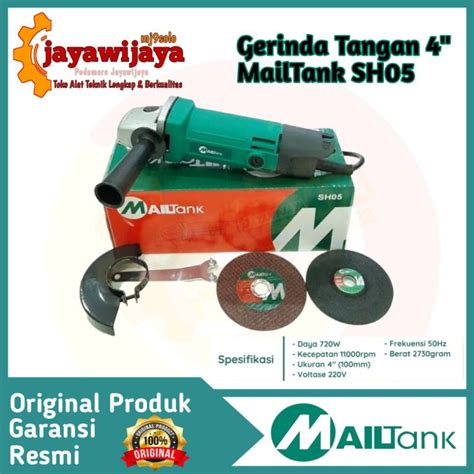 Jual MESIN GURINDA TANGAN MAILTANK SH05 GERINDA TANGAN ANGLE