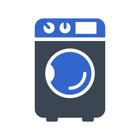 Premium Vector Washing Machine Icon