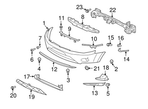 Bumper & Components - Front for 2008 Mitsubishi Outlander XLS | Auto Parts