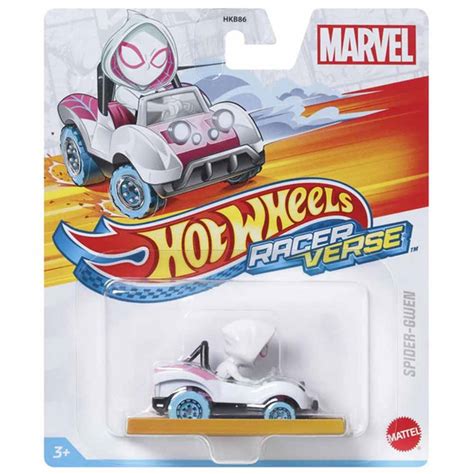 Hot Wheels Biler RacerVerse Spider Gwen Skala