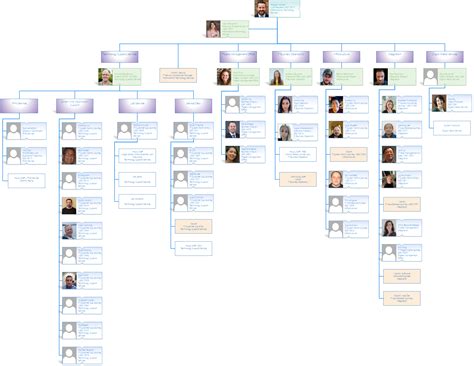 organizational chart image information technology services