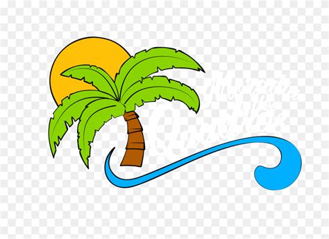 Palm Tree, Palm, Tree, Beach, Caribbean - Palm Tree Beach Clip Art ...