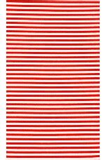 Mara Hoffman Lydia Bikini Bottom In White Red Revolve