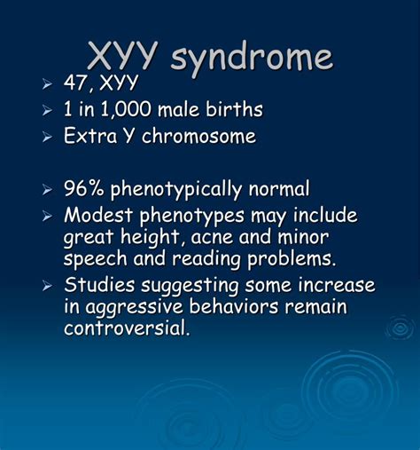 Xyy Syndrome