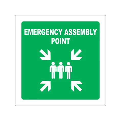 Sabs Emergency Assembly Point Sign