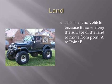 4 modes of transportation 